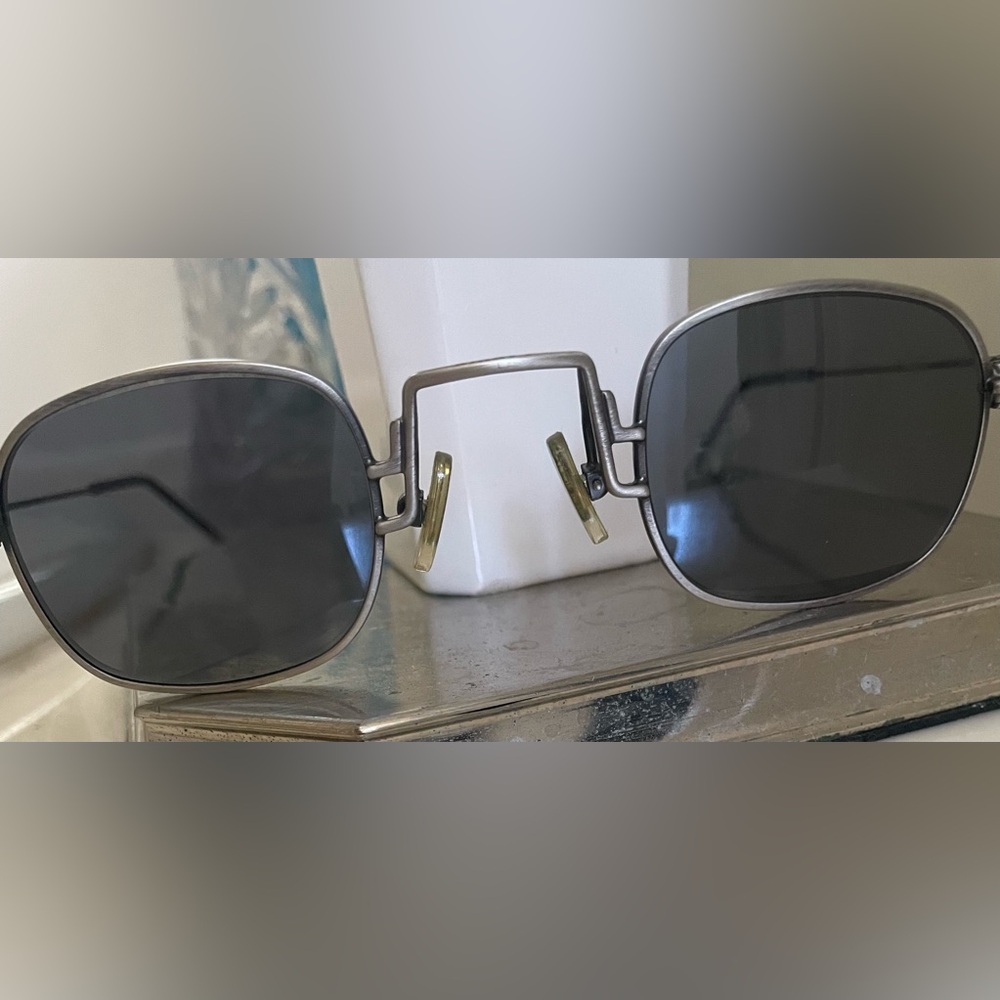 LANVIN made in France Stylish Black Sunglasses